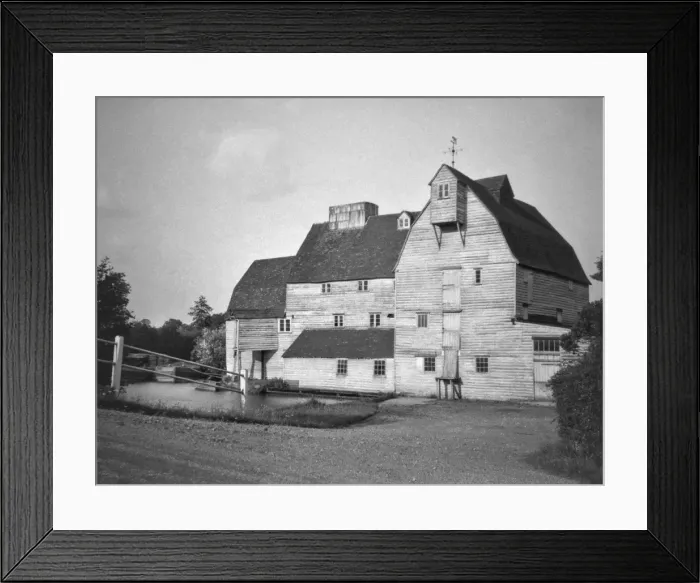 Framed Print : A large wooden barn Framed Print : A large wooden barn