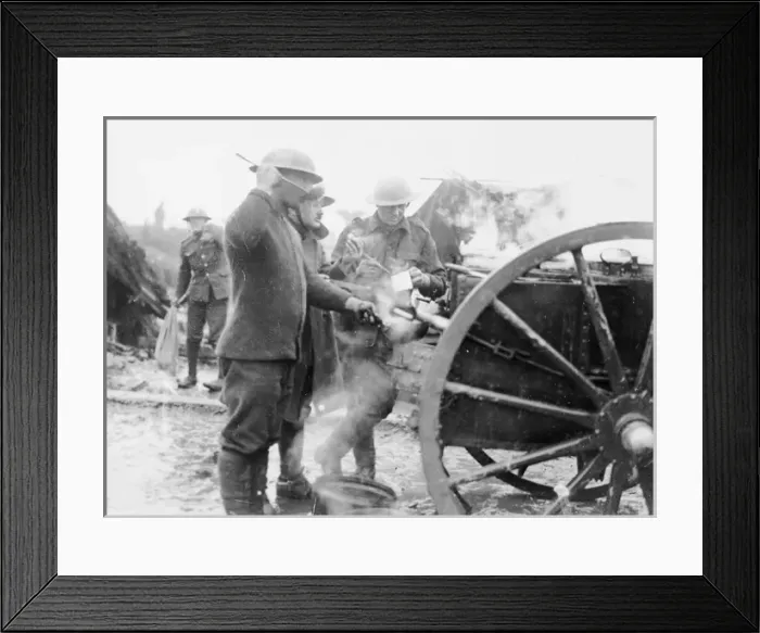 Framed Print : Soldiers on Western Front, WW1 Framed Print : Soldiers on Western Front, WW1
