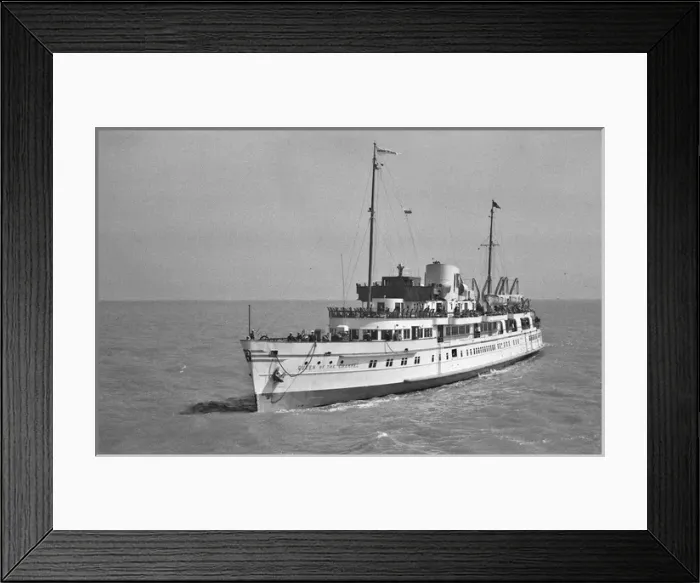 Framed Print : Queen of the Channel steamer Framed Print : Queen of the Channel steamer