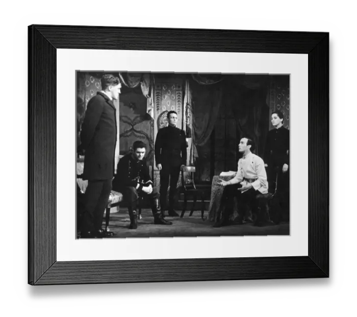 Framed Print : Sian Phillips in Les Juste Framed Print : Sian Phillips in Les Juste