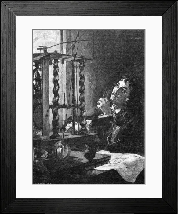 Framed Print : Chirstian Huygens Framed Print : Chirstian Huygens