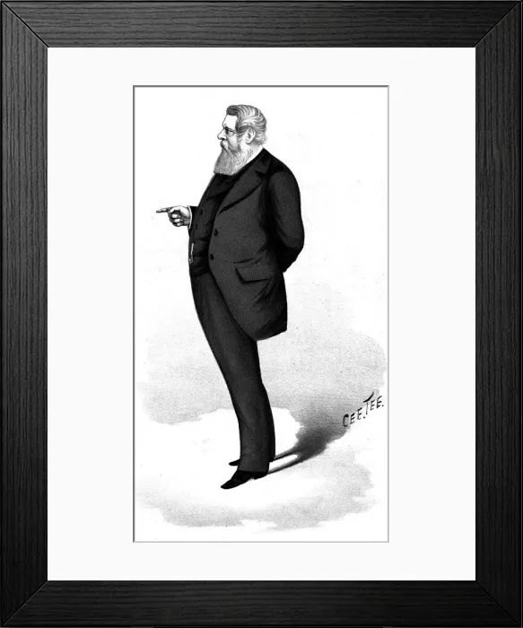 Framed Print : Stafford Northcote, Earl of Iddesleigh Framed Print : Stafford Northcote, Earl of Iddesleigh