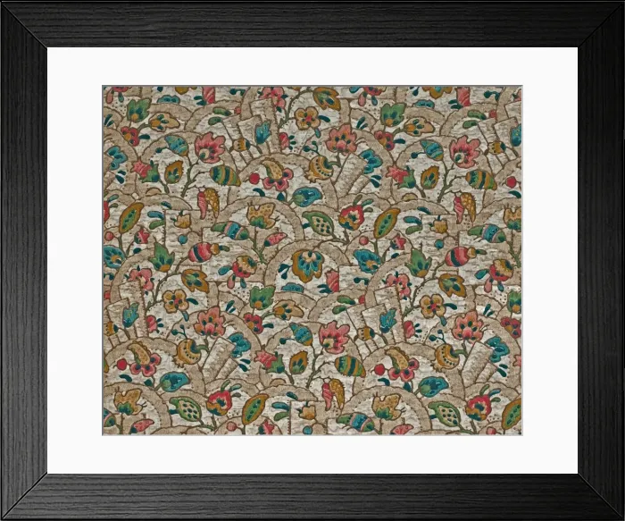 Framed Print : Design in SMB wallpaper sample book Framed Print : Design in SMB wallpaper sample book