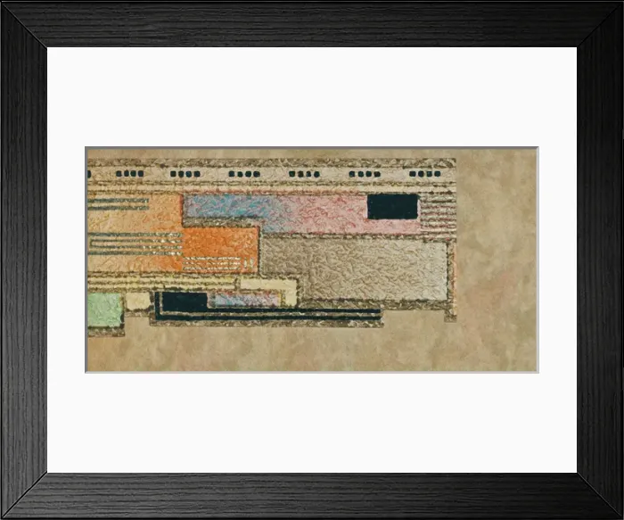 Framed Print : Design in SMB wallpaper sample book Framed Print : Design in SMB wallpaper sample book