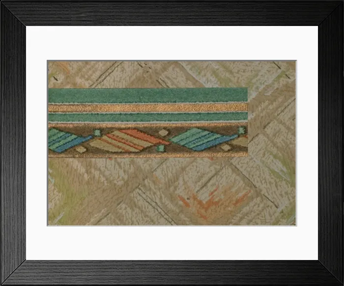 Framed Print : Design in SMB wallpaper sample book Framed Print : Design in SMB wallpaper sample book