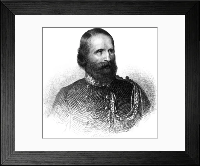 Framed Print : Garibaldi, Giuseppe, 4. 7. 1807 - 2. 6. 1882, Italian Framed Print : Garibaldi, Giuseppe, 4. 7. 1807 - 2. 6. 1882, Italian