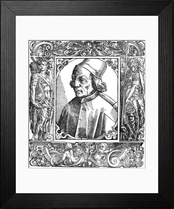 Framed Print : Marsilio Ficino Framed Print : Marsilio Ficino
