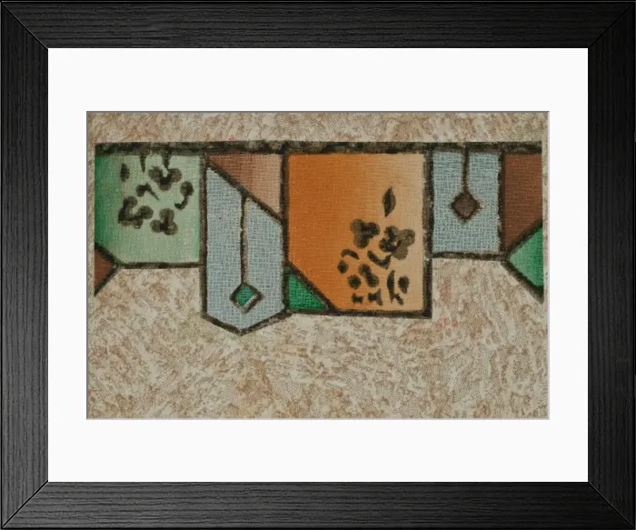 Framed Print : Design in SMB wallpaper sample book Framed Print : Design in SMB wallpaper sample book