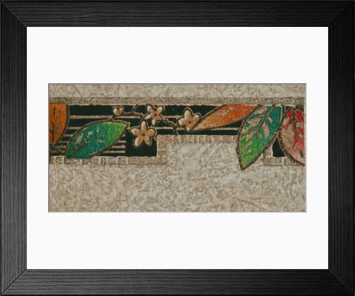Framed Print : Design in SMB wallpaper sample book Framed Print : Design in SMB wallpaper sample book