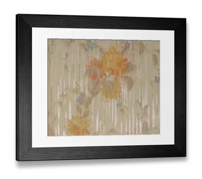 Framed Print : Design in SMB wallpaper sample book Framed Print : Design in SMB wallpaper sample book