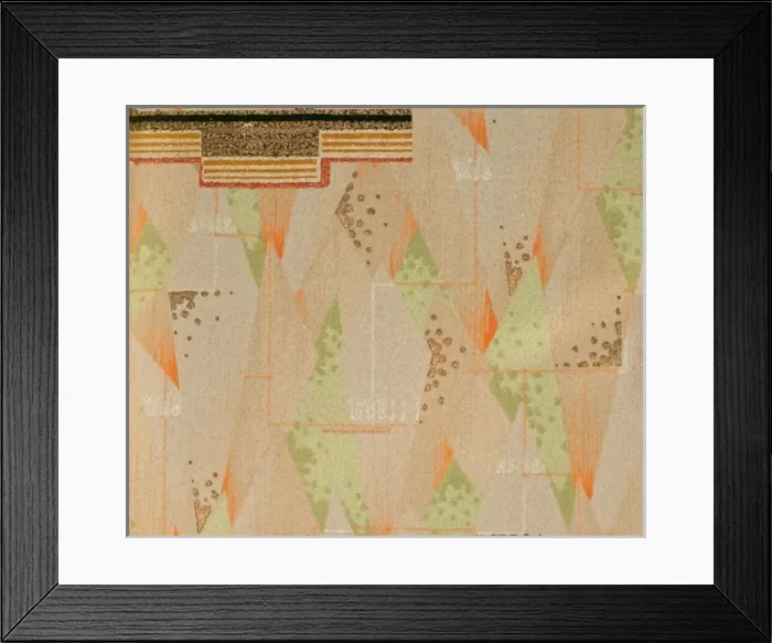 Framed Print : Design in SMB wallpaper sample book Framed Print : Design in SMB wallpaper sample book