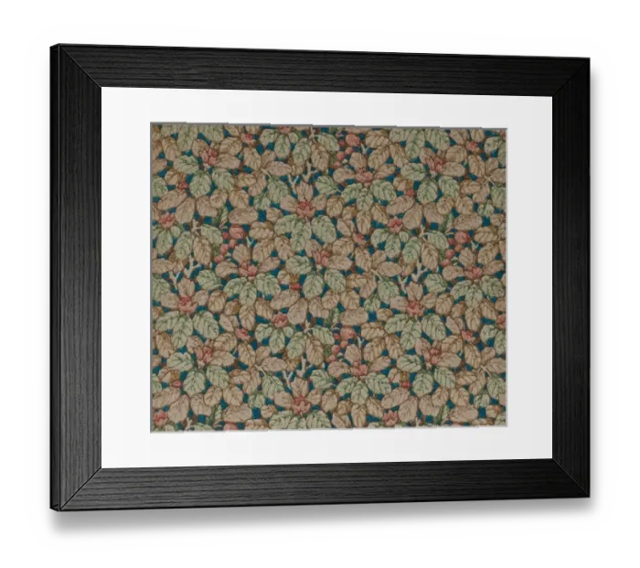 Framed Print : Design in SMB wallpaper sample book Framed Print : Design in SMB wallpaper sample book