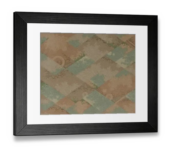 Framed Print : Design in SMB wallpaper sample book Framed Print : Design in SMB wallpaper sample book