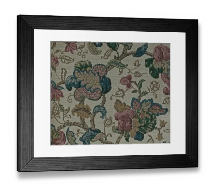 Framed Print : Design in SMB wallpaper sample book Framed Print : Design in SMB wallpaper sample book