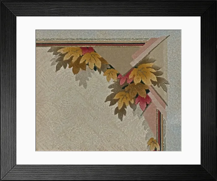 Framed Print : Corner design, SMB wallpaper sample book Framed Print : Corner design, SMB wallpaper sample book