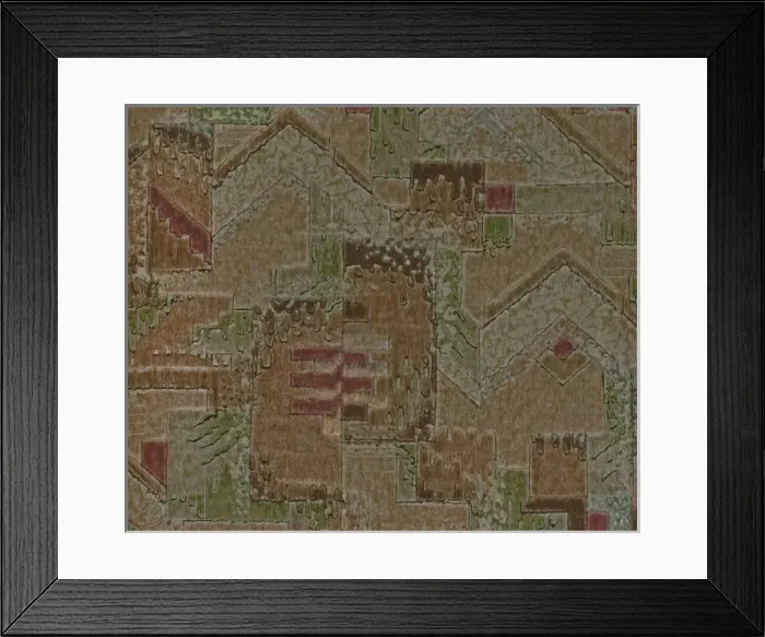 Framed Print : Design in SMB wallpaper sample book Framed Print : Design in SMB wallpaper sample book