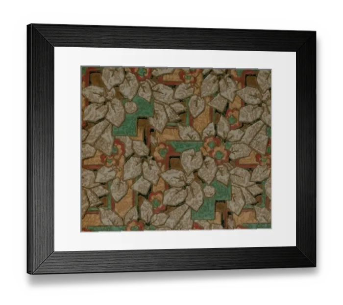 Framed Print : Design in SMB wallpaper sample book Framed Print : Design in SMB wallpaper sample book