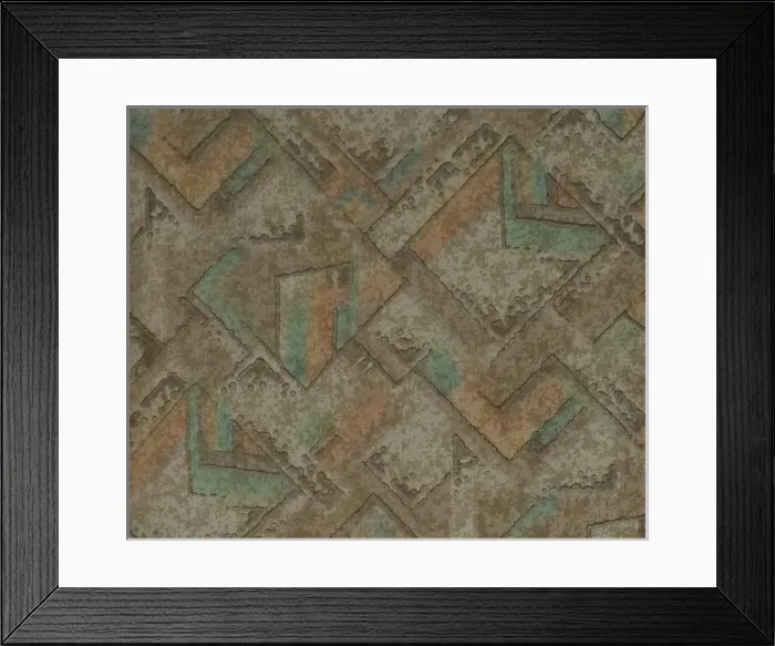 Framed Print : Design in SMB wallpaper sample book Framed Print : Design in SMB wallpaper sample book