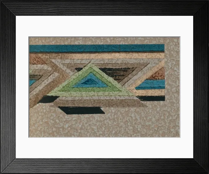 Framed Print : Design in SMB wallpaper sample book Framed Print : Design in SMB wallpaper sample book