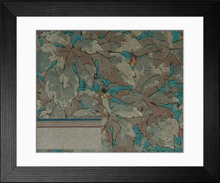 Framed Print : Design in SMB wallpaper sample book Framed Print : Design in SMB wallpaper sample book
