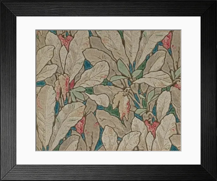 Framed Print : Design in SMB wallpaper sample book Framed Print : Design in SMB wallpaper sample book