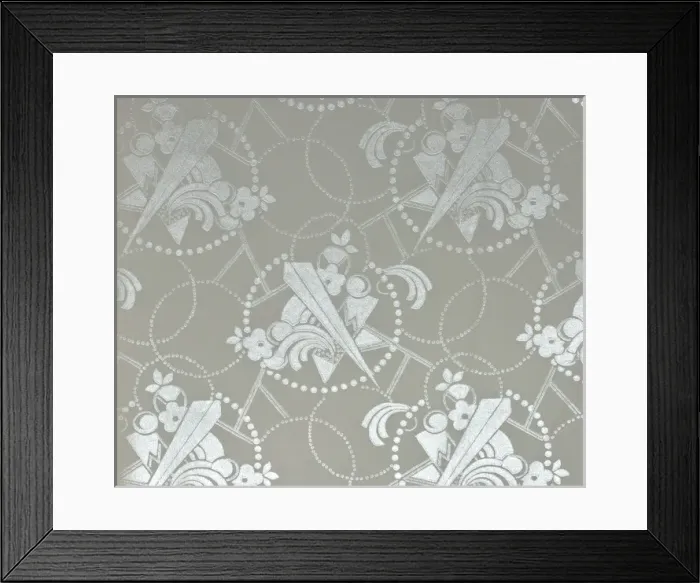 Framed Print : Design in SMB wallpaper sample book Framed Print : Design in SMB wallpaper sample book