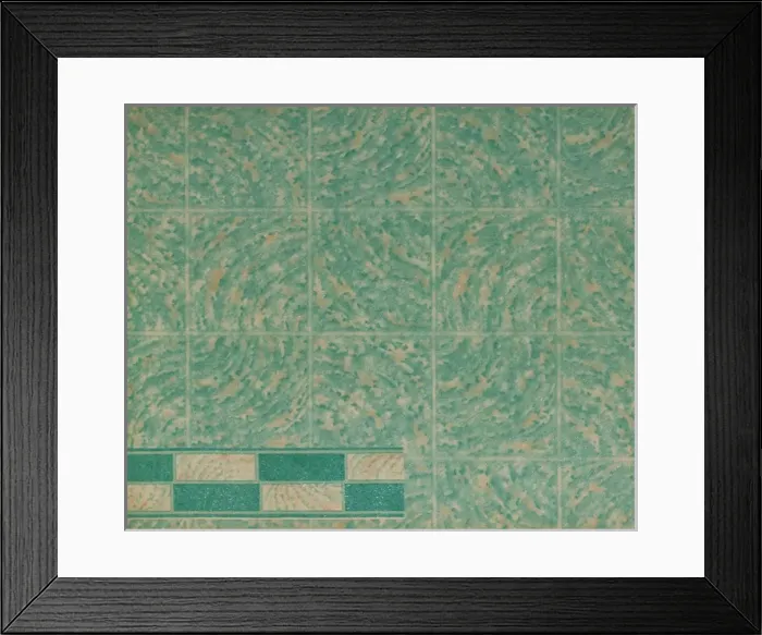 Framed Print : Design in SMB wallpaper sample book Framed Print : Design in SMB wallpaper sample book
