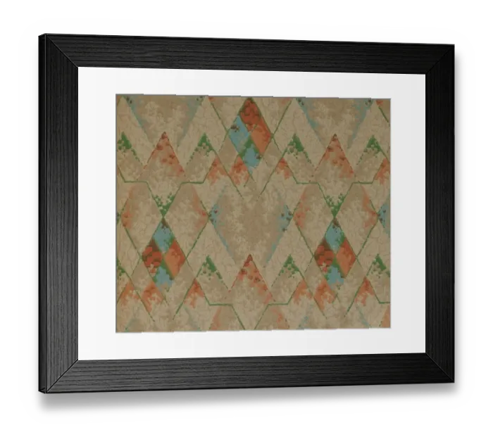Framed Print : Design in SMB wallpaper sample book Framed Print : Design in SMB wallpaper sample book
