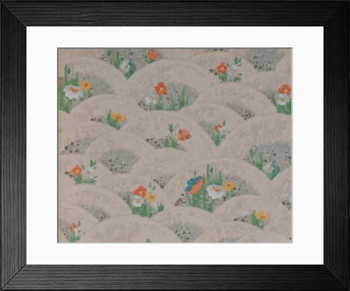 Framed Print : Design in SMB wallpaper sample book Framed Print : Design in SMB wallpaper sample book