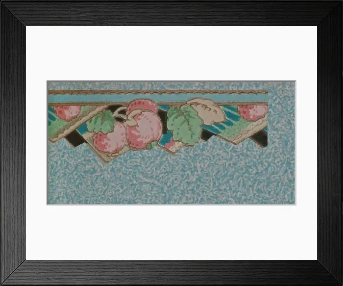 Framed Print : Design in SMB wallpaper sample book Framed Print : Design in SMB wallpaper sample book