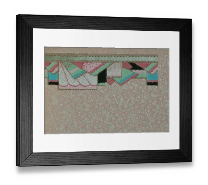 Framed Print : Design in SMB wallpaper sample book Framed Print : Design in SMB wallpaper sample book