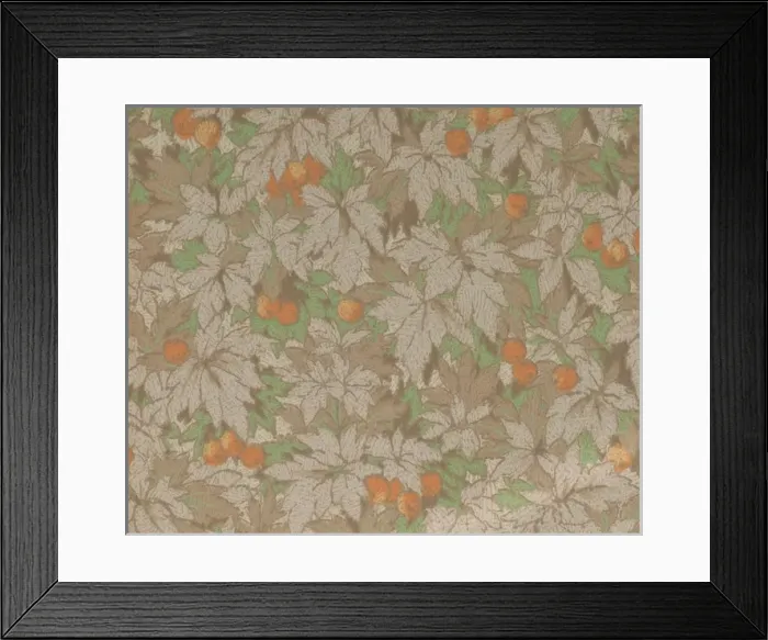 Framed Print : Design in SMB wallpaper sample book Framed Print : Design in SMB wallpaper sample book
