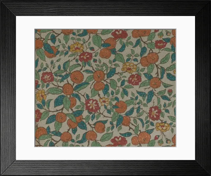 Framed Print : Design in SMB wallpaper sample book Framed Print : Design in SMB wallpaper sample book