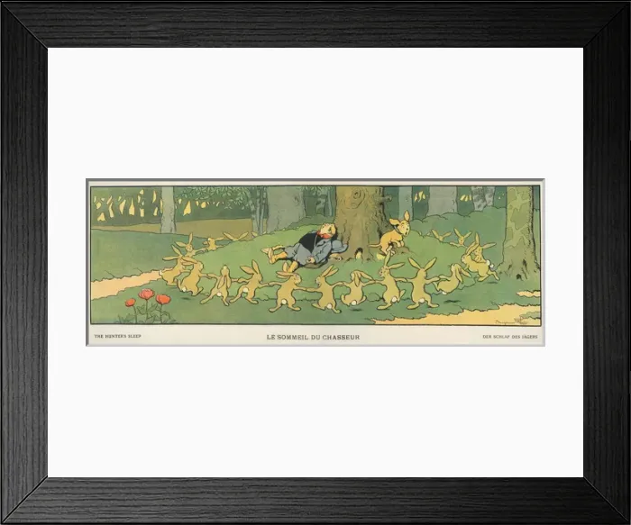 Framed Print : The hunters sleep, Les Images en Musique Framed Print : The hunters sleep, Les Images en Musique
