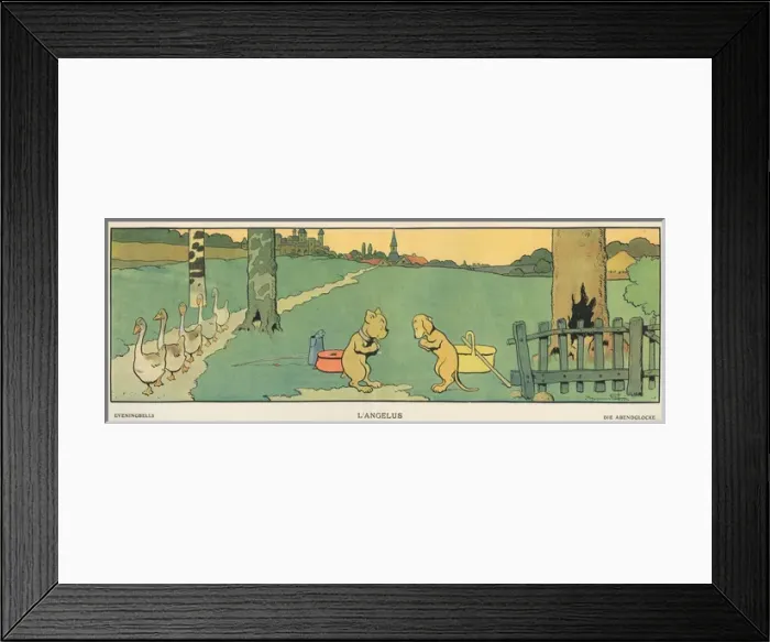 Framed Print : Evening bells, Les Images en Musique Framed Print : Evening bells, Les Images en Musique