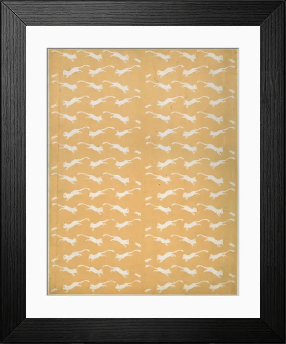 Framed Print : End paper, Les Images en Musique Framed Print : End paper, Les Images en Musique