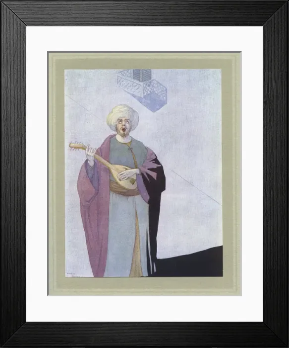 Framed Print : Illustration, Hassan by James Elroy Flecker Framed Print : Illustration, Hassan by James Elroy Flecker