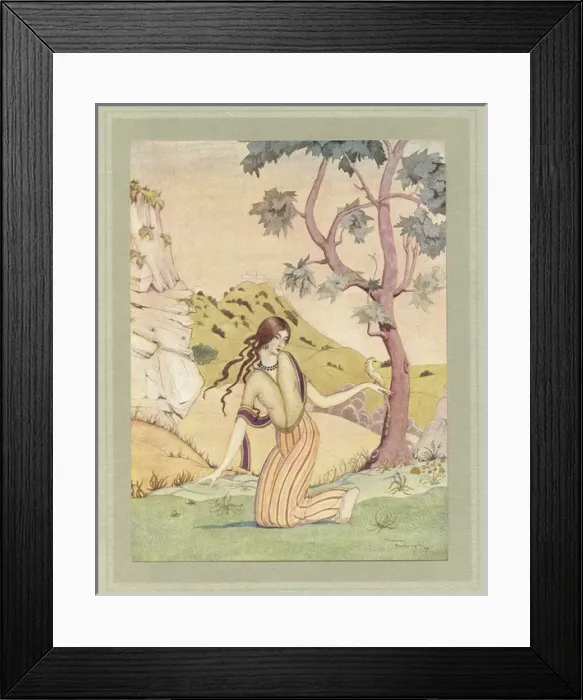 Framed Print : Illustration, Hassan by James Elroy Flecker Framed Print : Illustration, Hassan by James Elroy Flecker