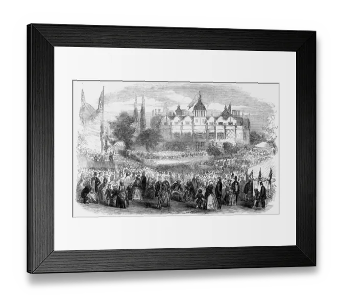 Framed Print : Fete at Aston Hall, Birmingham Framed Print : Fete at Aston Hall, Birmingham