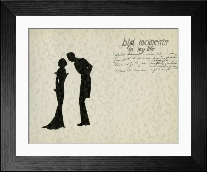 Framed Print : Page design, big moments in my life, School Silhouettes Framed Print : Page design, big moments in my life, School Silhouettes