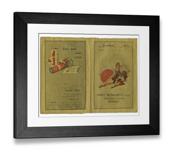 Framed Print : Photographic print wallet Framed Print : Photographic print wallet