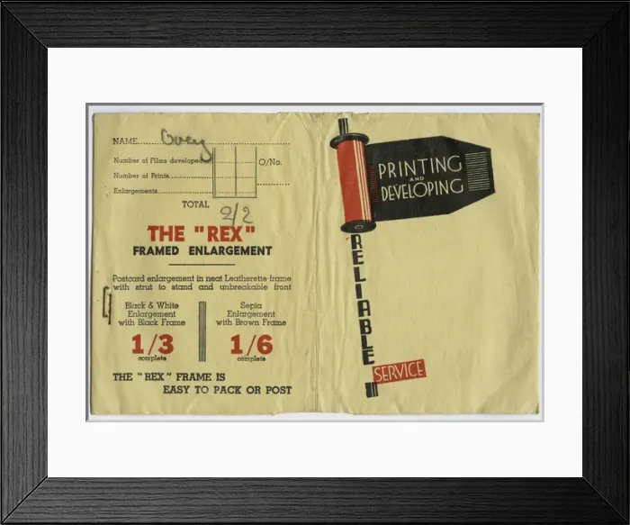 Framed Print : Photographic print wallet Framed Print : Photographic print wallet