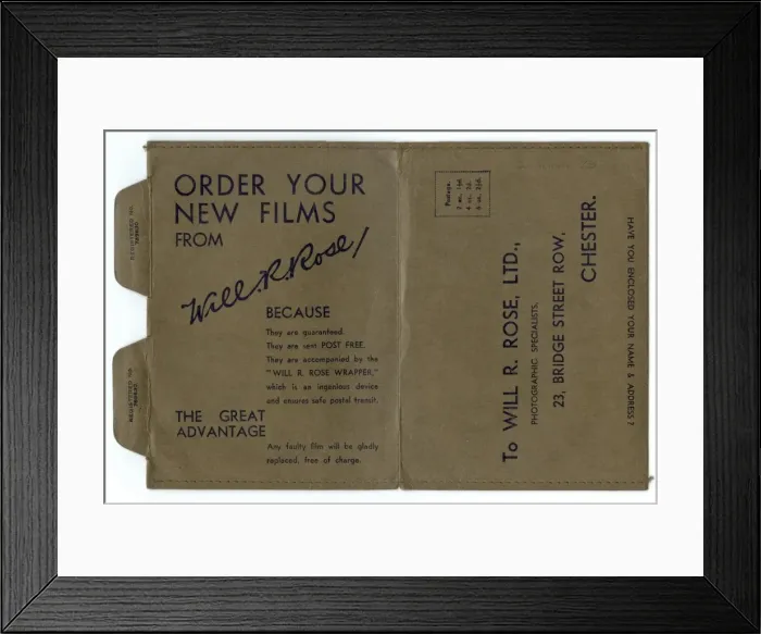 Framed Print : Photographic print wallet Framed Print : Photographic print wallet