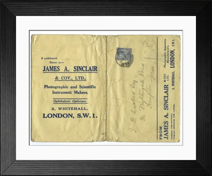 Framed Print : Photographic print wallet