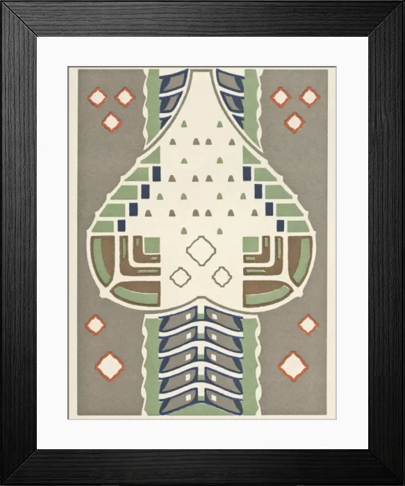 Framed Print : Geometrical abstract design Framed Print : Geometrical abstract design