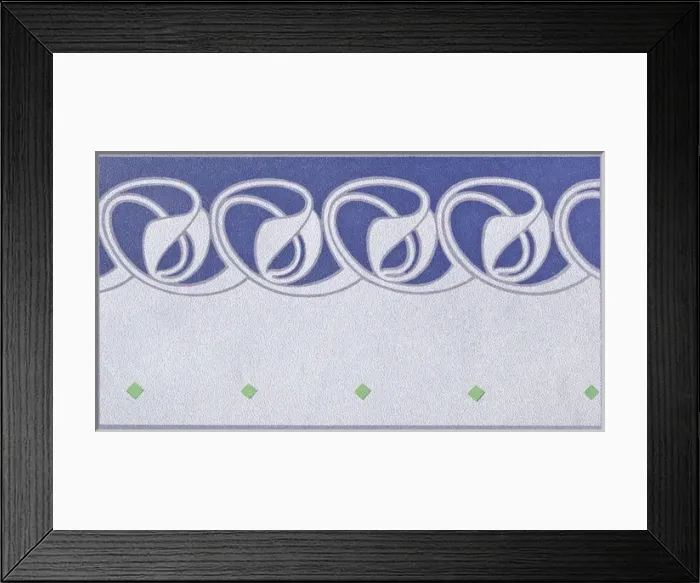 Framed Print : Art nouveau abstract design Framed Print : Art nouveau abstract design