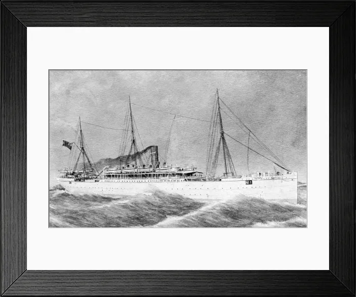 Framed Print : HMTS Dunera, passenger steamer Framed Print : HMTS Dunera, passenger steamer