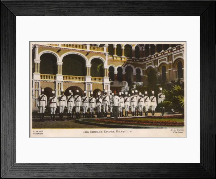 Framed Print : The Sirdars Escort, Khartoum, Sudan Framed Print : The Sirdars Escort, Khartoum, Sudan