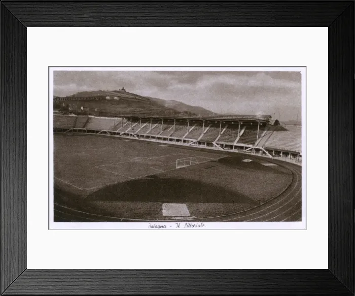 Framed Print : Sports stadium, Il Littoriale, Bologna, Italy