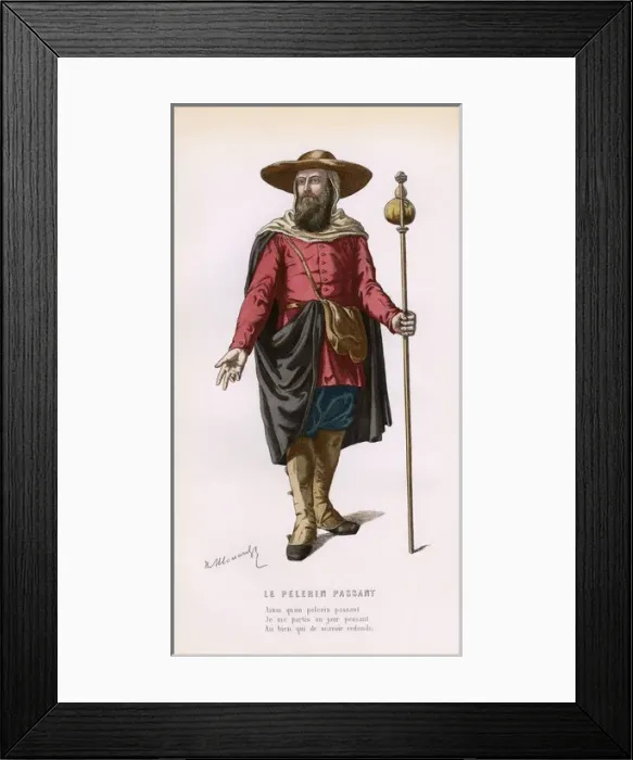 Framed Print : French Theatre -- Le Pelerin Passant Framed Print : French Theatre -- Le Pelerin Passant